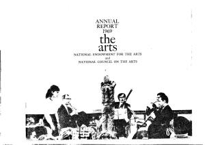 National Endowment for the Arts Annual Report 1968