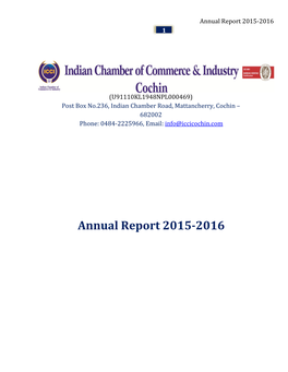 Annual Report 2015-2016 1
