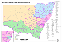 NSW RURAL FIRE SERVICE - Region/Districts/LGA Bega Valley Kyogle Byron Eurobodalla Lismore 29