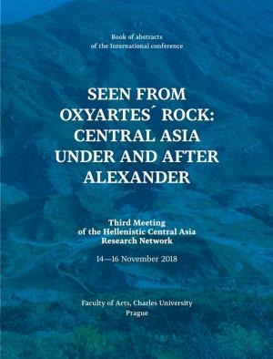 Central Asia Under and After Alexander