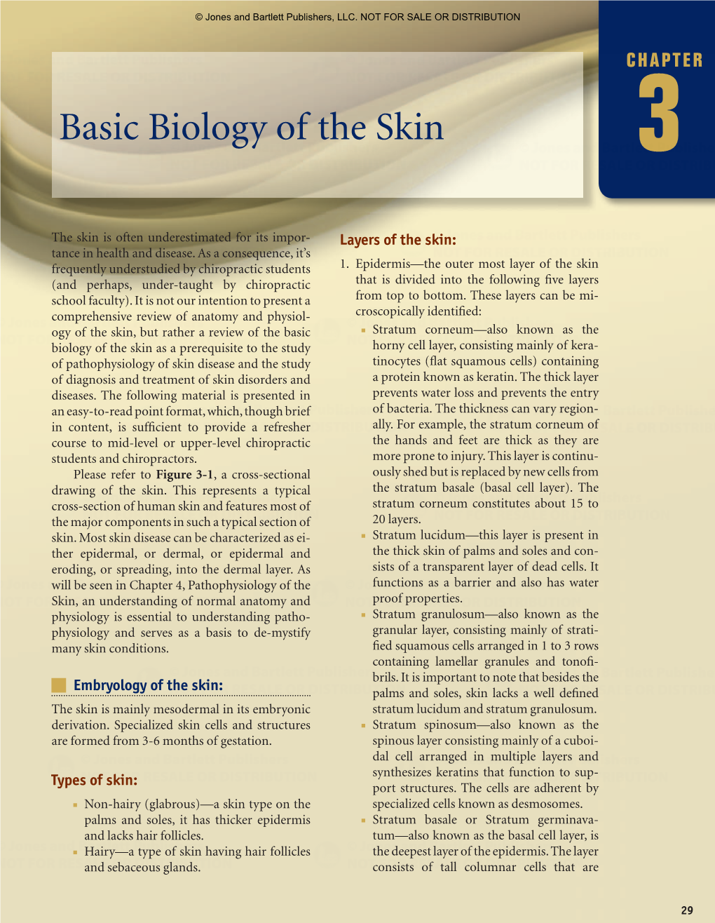 Basic Biology of the Skin 3