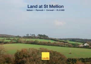 Land at St Mellion Saltash • Plymouth • Cornwall • PL12 6SD Land at St Mellion, Saltash, Plymouth, Cornwall PL12 6SD