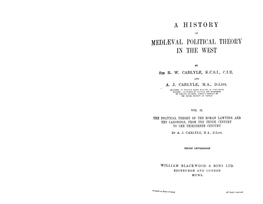 Medibvbl Politicai, Theory in the West