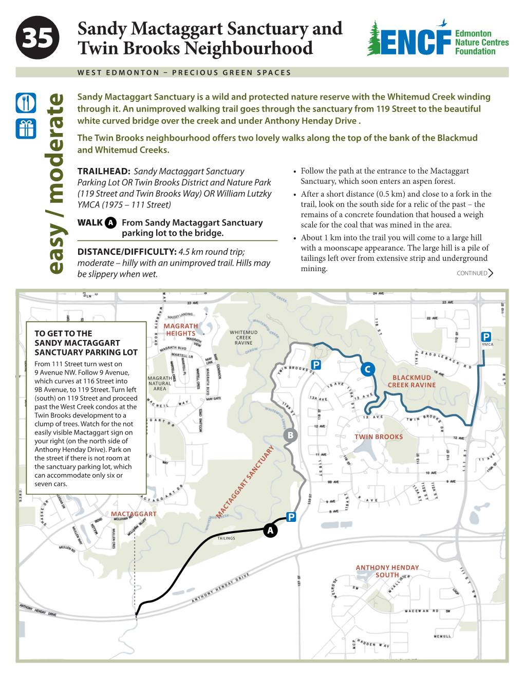 Sandy Mactaggart Sanctuary and Twin Brooks Neighbourhood