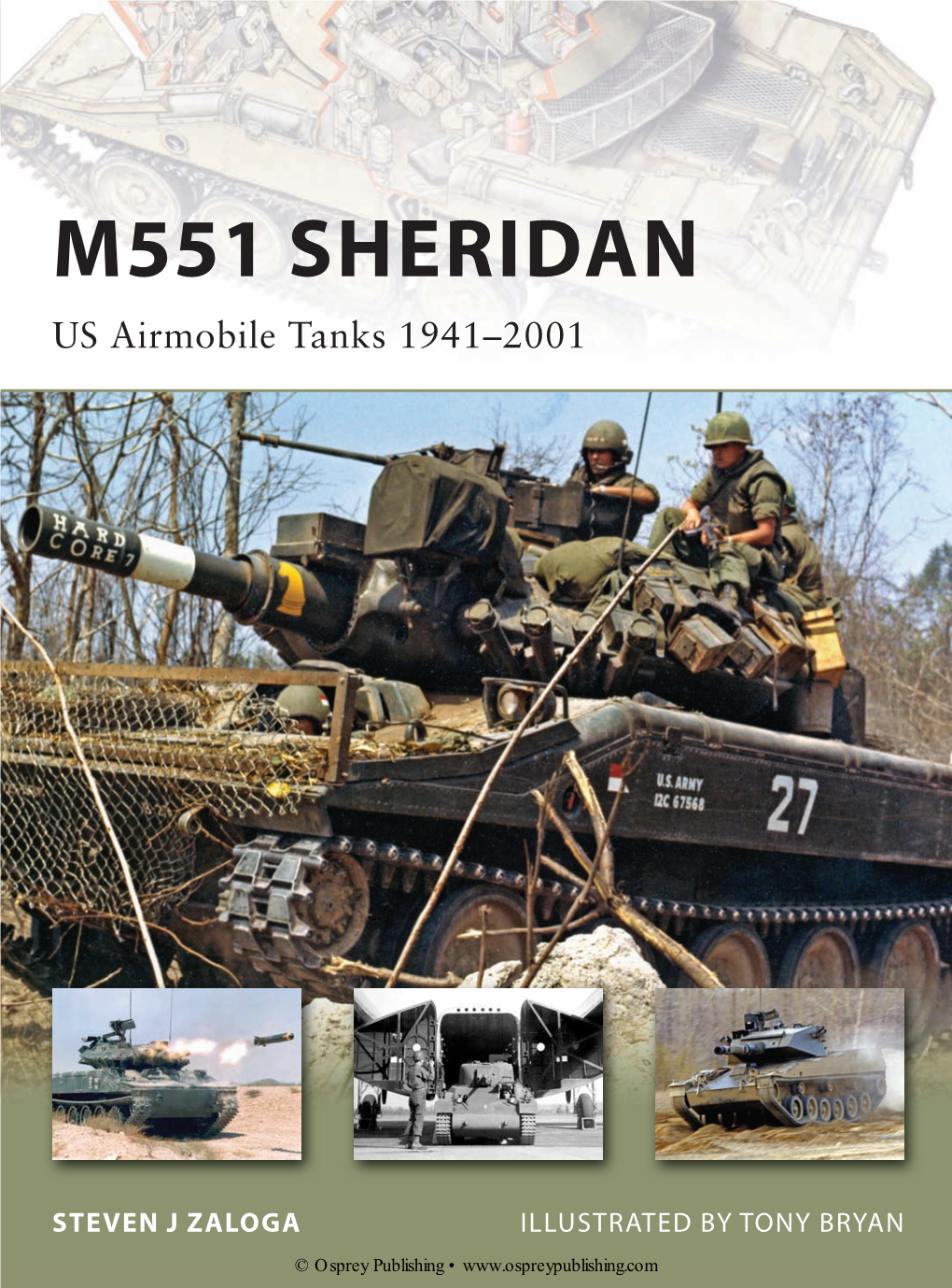 M551 SHERIDAN 1941–2001 Tanks US Airmobile