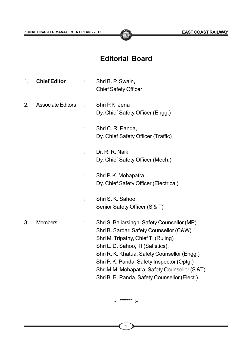 Editorial Board