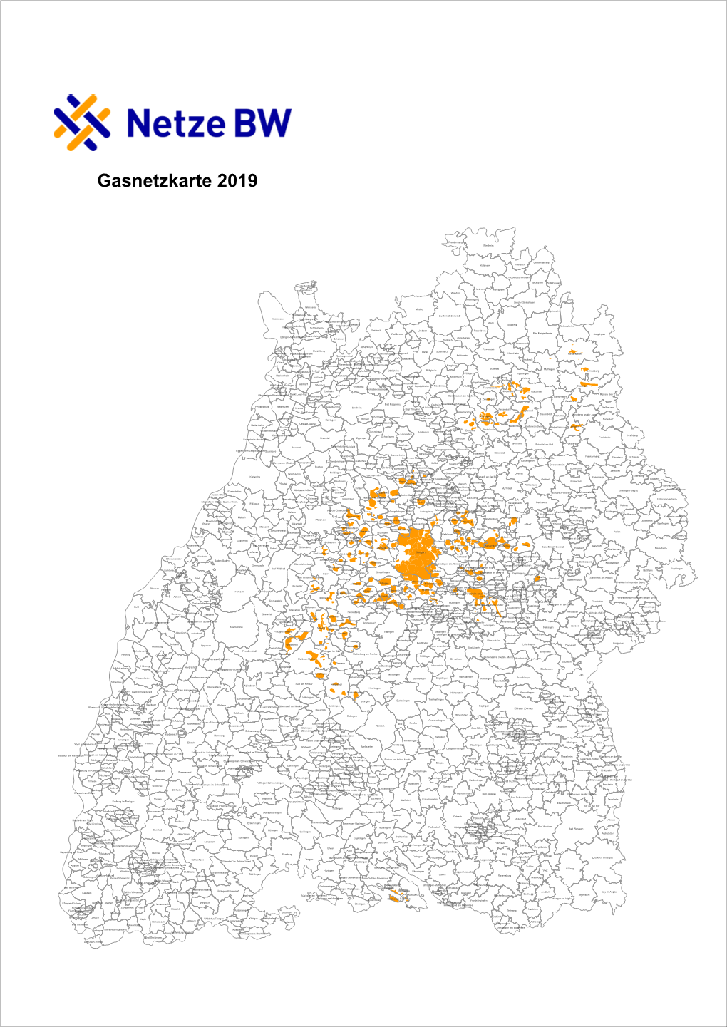 Gasnetzkarte 2019