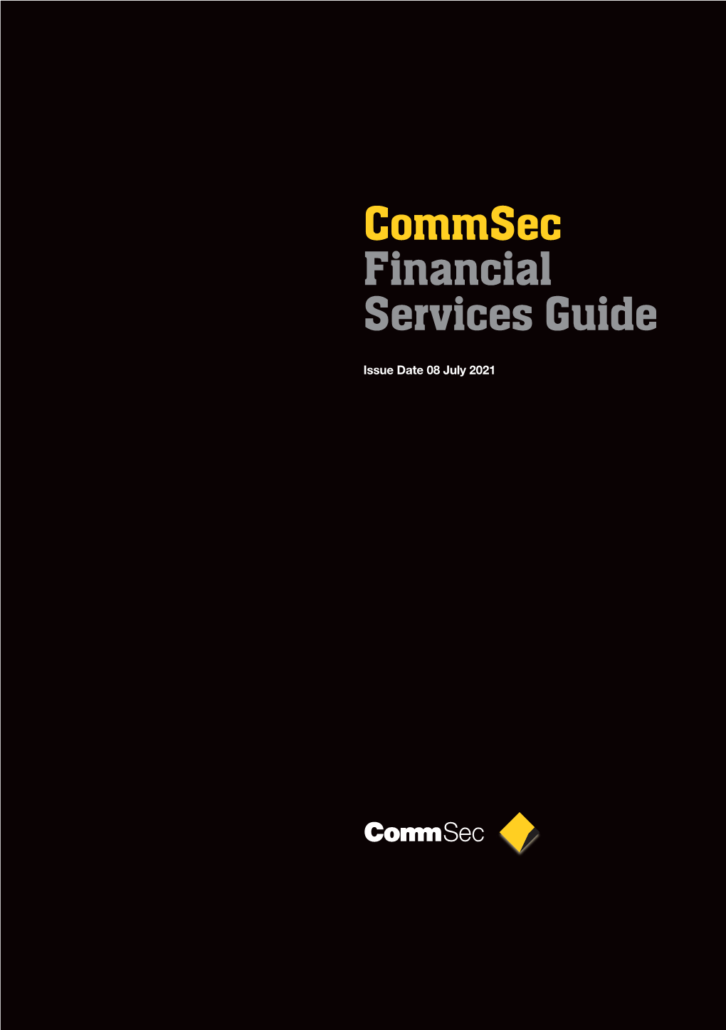 Commsec Financial Services Guide