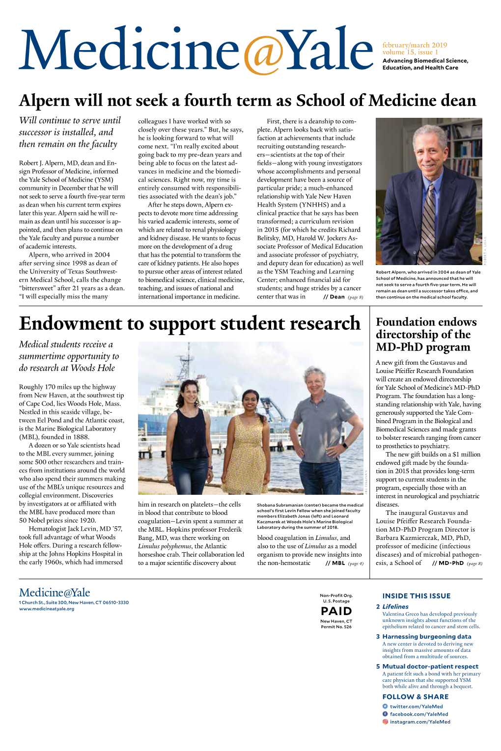 Endowment to Support Student Research