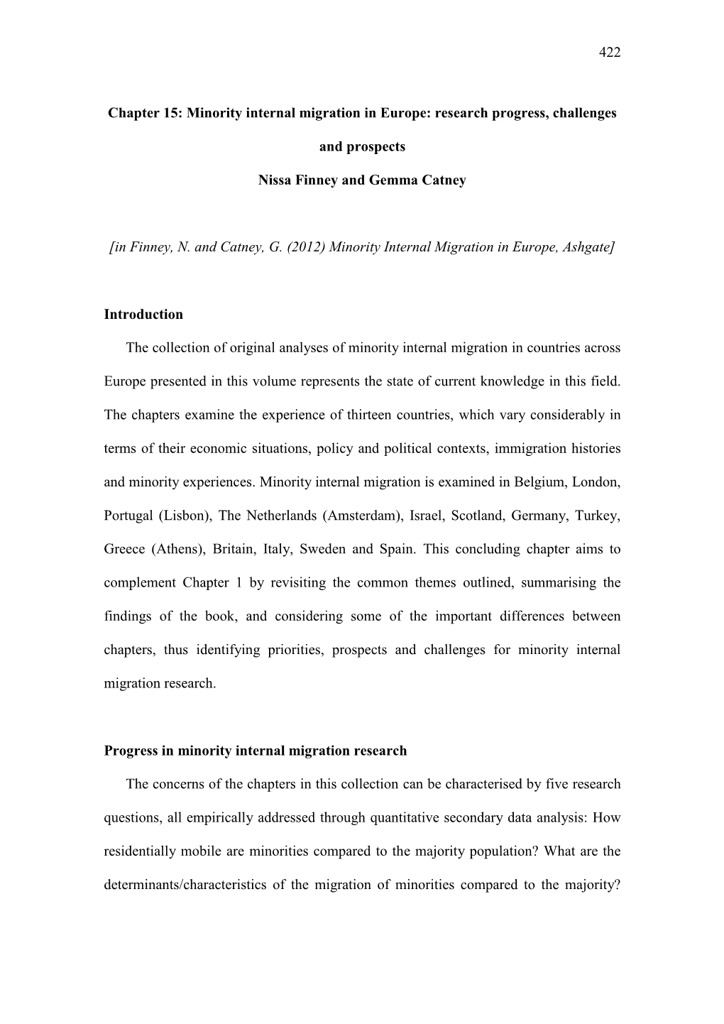 Paper 2009/30, United Nations Development Programme Human Development Reports Research Paper, New York: Human Development Reports Office