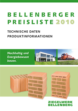 Bellenberger Preisliste 2009