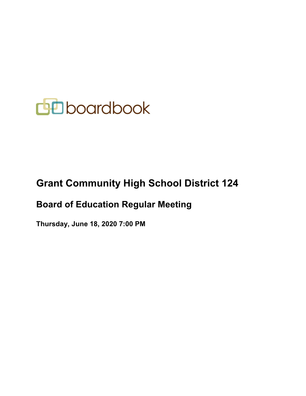 Grant Community High School District 124