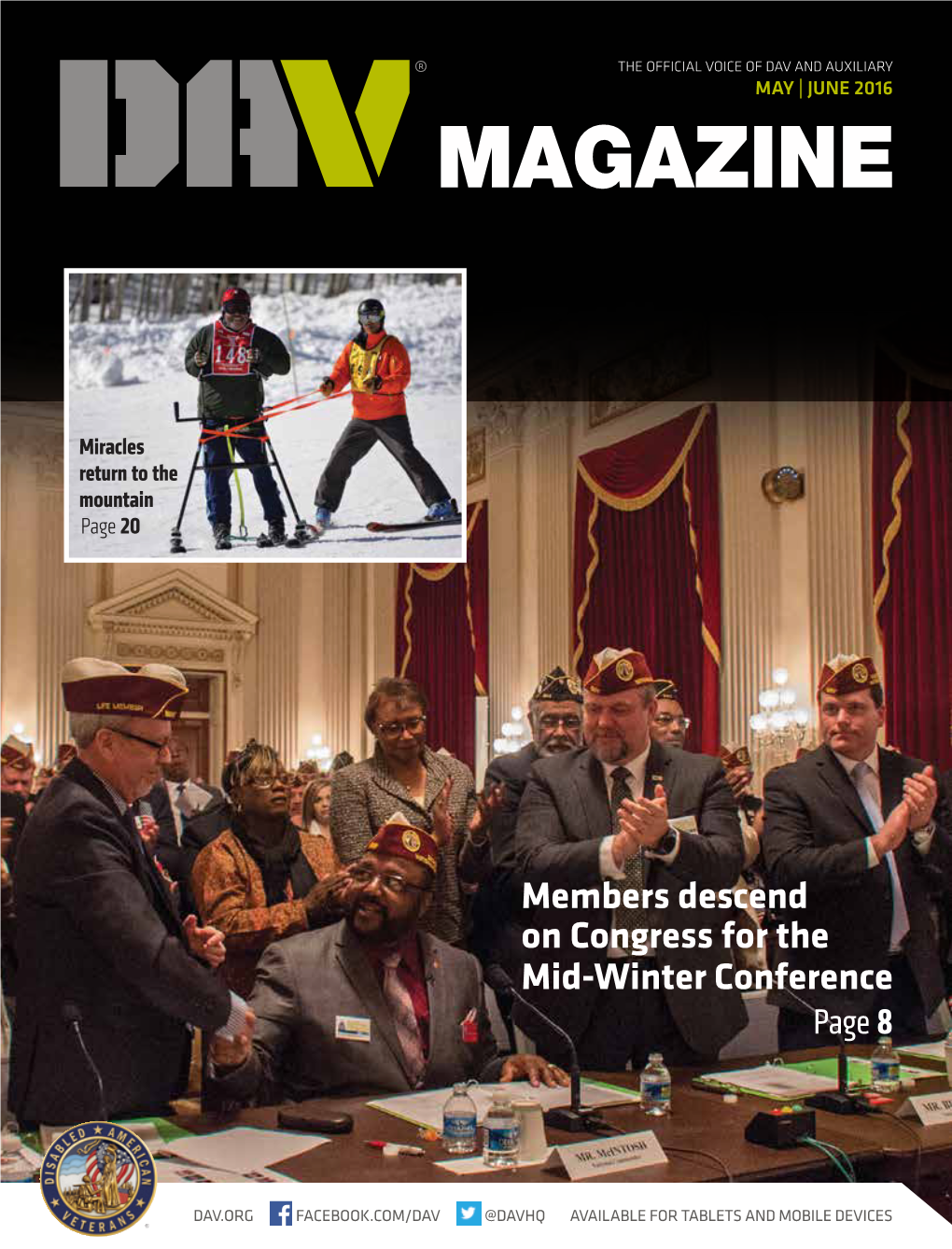 Members Descend on Congress for the Mid-Winter Conference Page 8