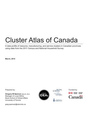 Cluster Atlas of Canada.Pdf