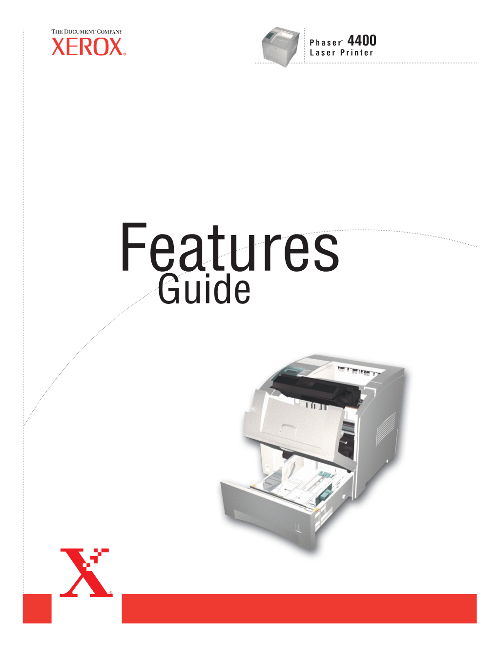 Phaser 4400 Laser Printer Features Guide