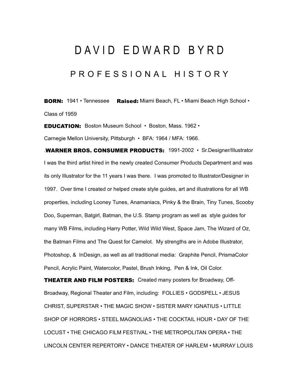 David Edward Byrd