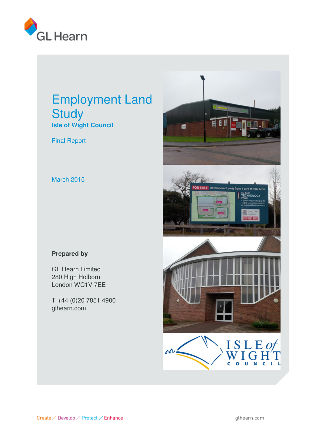 Employment Land Study Isle of Wight Council