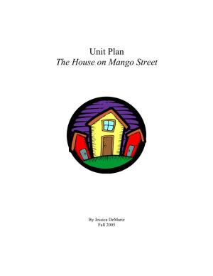 Unit Plan the House on Mango Street