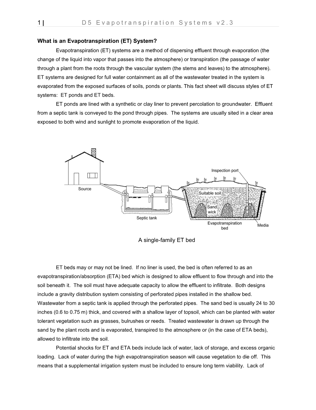 What Is an Evapotranspiration (ET) System?