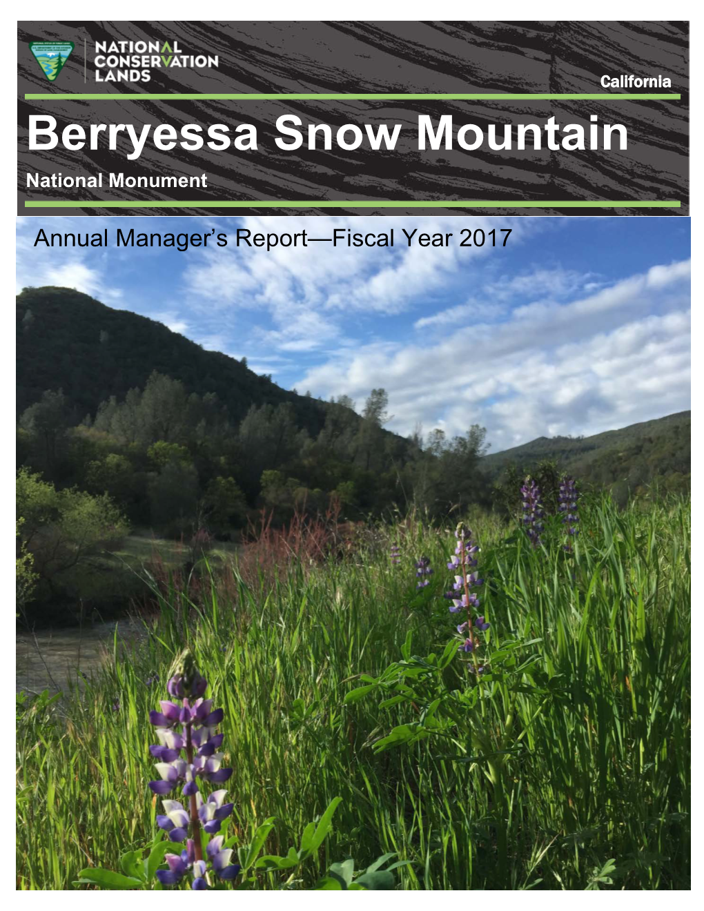 Berryessa Snow Mountain National Monument