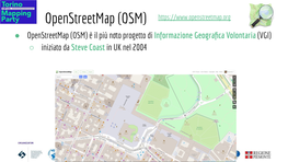 Openstreetmap (OSM)