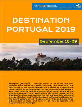 Destination Portugal 2019