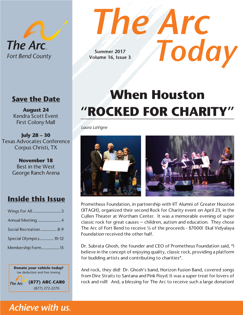 When Houston “ROCKED for CHARITY”