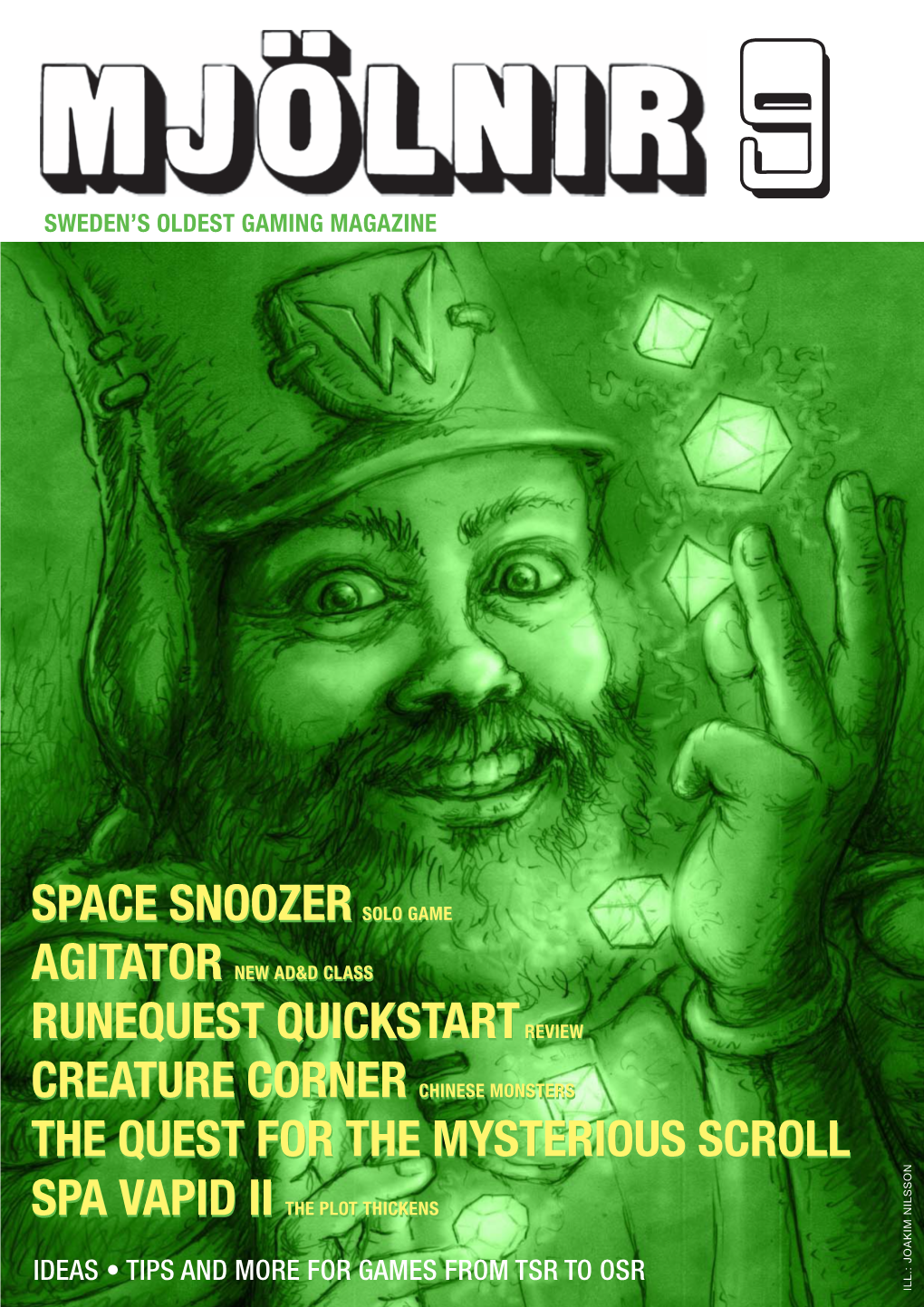 Space Snoozer Solo Game Runequest