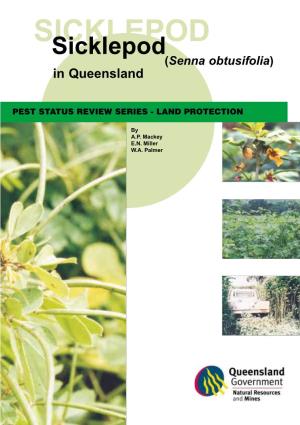 Sicklepod in Queensland Is Shown in Fig