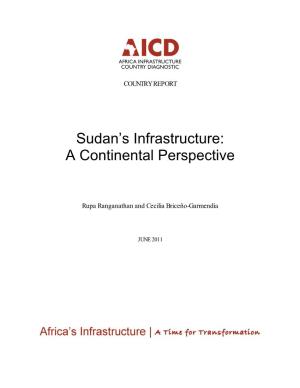 Sudan's Infrastructure: a Continental Perspective