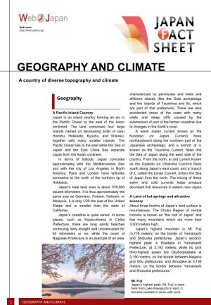 Geography & Climate