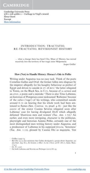 Tractatio, Re-Tractatio, Revisionist History