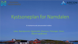 Kystsoneplan for Namdalen