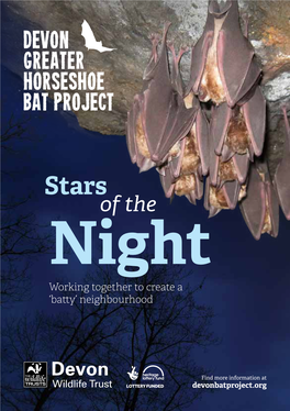 Stars of the Night Sky – Greater Horseshoe Bat Booklet
