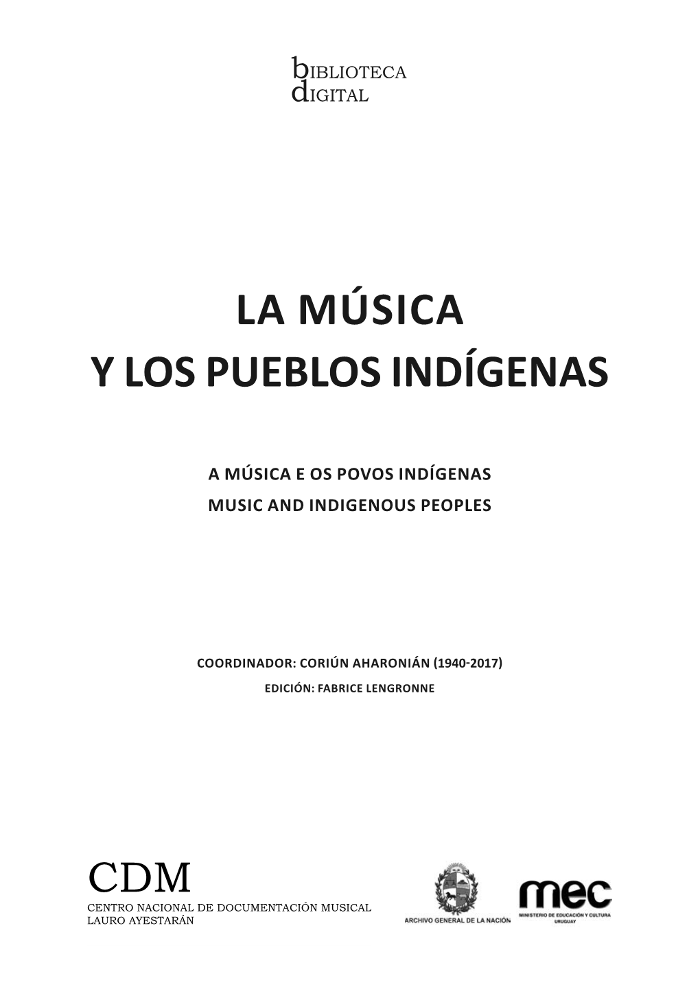 La Música Y Los Pueblos Indígenas