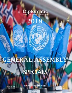 Specials 2019 General Assembly