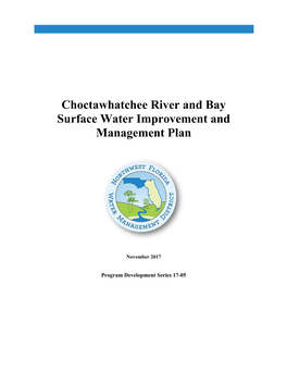 Choctawhatchee River & Bay SWIM Plan