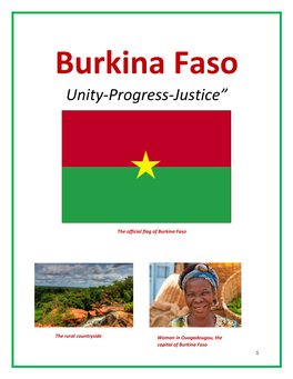 Unity-Progress-Justice” Burkina Faso
