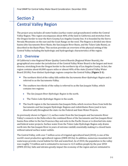 Section 2 Central Valley Region