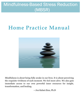 Home Practice Manual