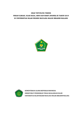 Pionir) Ix Tahun 2019 Di Universitas Islam Negeri Maulana Malik Ibrahim Malang