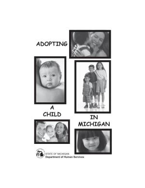 Adopting a Child in Michigan (DHS Pub-823)
