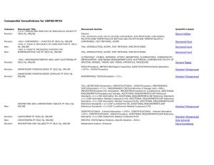 Cancellations for USP38-NF33