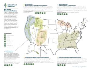 Priority Regions Across the Country That Each Have Their Own Urgent Reforestation Needs