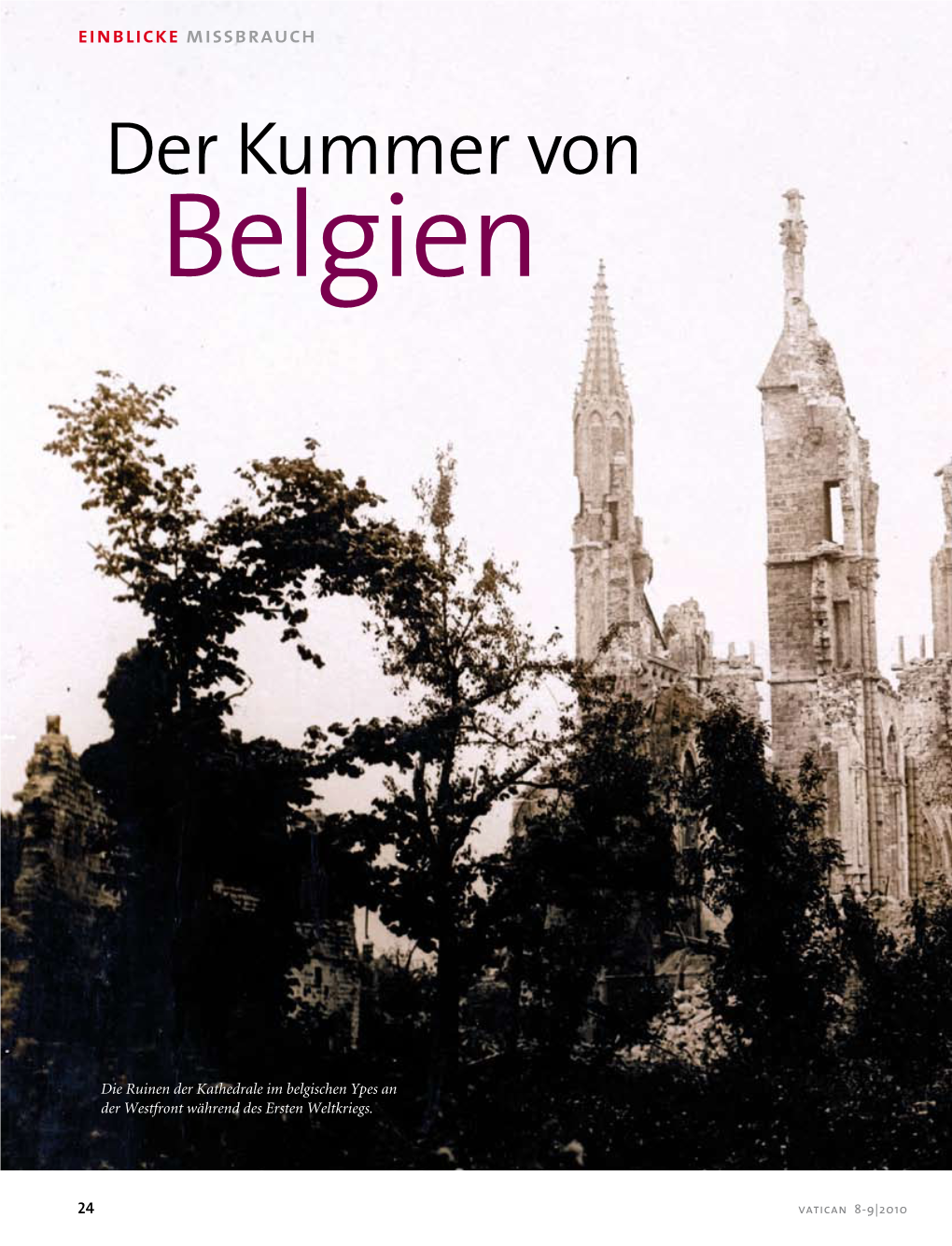 Der Kummer Von Belgien