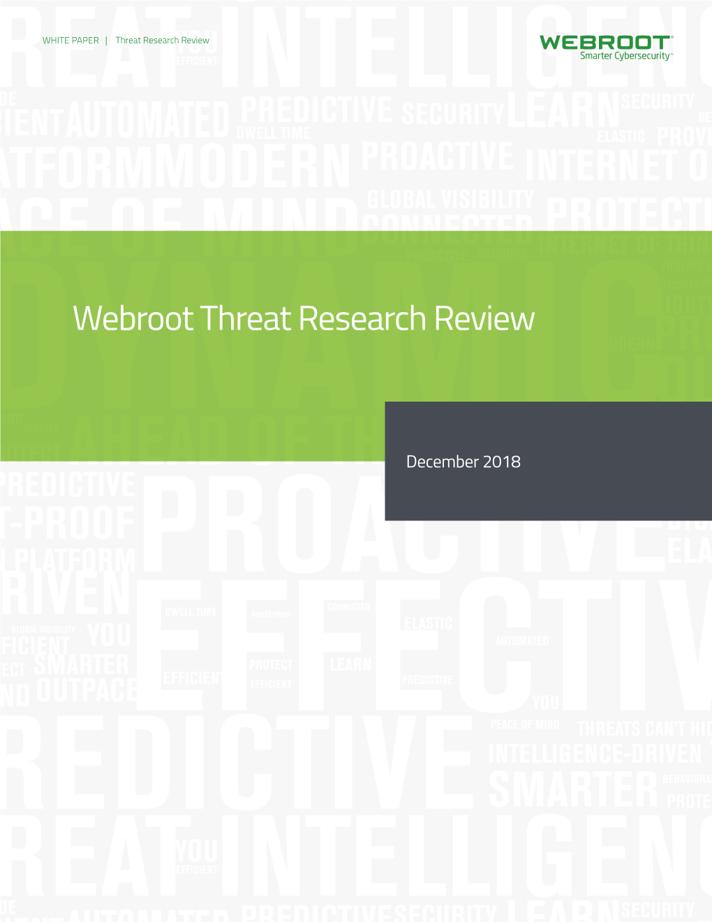 Webroot Threat Research Review