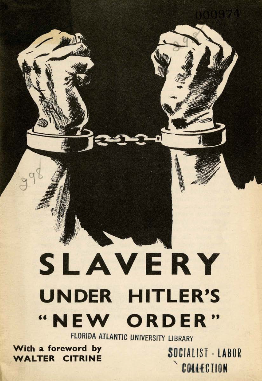 SLAVERY UNDER HITLER's 