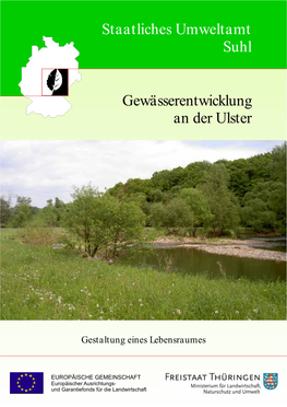 Staatliches Umweltamt Suhl Gewässerentwicklung an Der Ulster