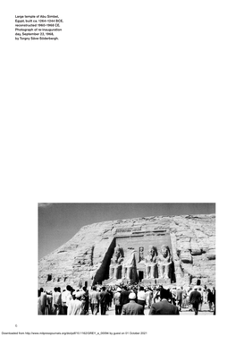 6 Large Temple of Abu Simbel, Egypt, Built