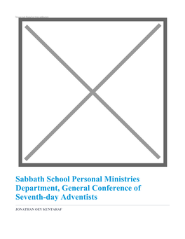 Sabbath School Personal Ministries Department, General Conference of Seventh-Day Adventists